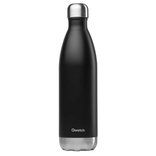 Qwetch Originals Bouteille D'acier Isolée 750ml Noir - Appareils De Cuisine Divers 1 Qwetch Originals Bouteille D'acier Isolée 750ml Noir - Appareils De Cuisine Divers