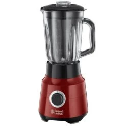 Russell Hobbs Desire 24720-56 Mixeur Sur Pied En Verre Rouge - Mixeur à Poser