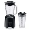 Braun Mixeur Sur Socle PowerBlend 1 Noir Avec Gobelet Smoothie-2Go - Mixeur à Poser