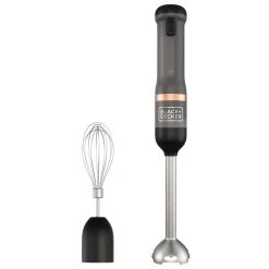 BLACK+DECKER Kitchen Wand Mixeur Plongeant 2pcs Gris - Mixeur