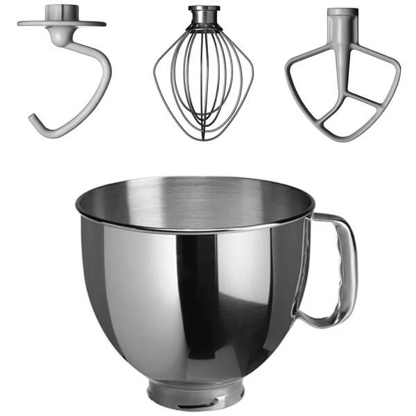 SET KitchenAid KSM 125 Crème + Zubehör Set - Robot De Cuisine 2 SET KitchenAid KSM 125 Crème + Zubehör Set - Robot De Cuisine – Image 2