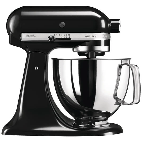 SET KitchenAid KSM 125 Schwarz + Zubehör Set - Robot De Cuisine 3 SET KitchenAid KSM 125 Schwarz + Zubehör Set - Robot De Cuisine – Image 3
