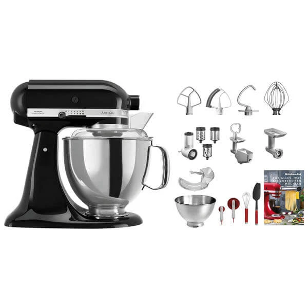 KitchenAid KSM200 Jubi-Set Swiss Edition Noir - Robot De Cuisine 1 KitchenAid KSM200 Jubi-Set Swiss Edition Noir - Robot De Cuisine