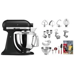 KitchenAid KSM200 Jubi-Set Swiss Edition Noir - Robot De Cuisine