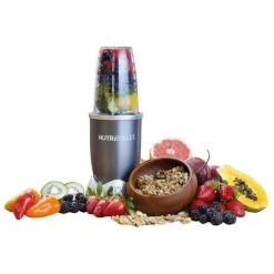 NutriBullet Grey, 5-pièces, 20000 RPM - Mixeur à Poser