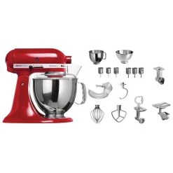 KitchenAid KSM 150 Anniversary Set Red - Robot De Cuisine