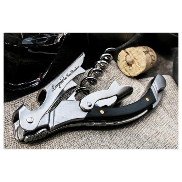 Laguiole Style De Vie Style De Vie Tire-bouchon ébène Noir - Appareils De Cuisine Divers 2 Laguiole Style De Vie Style De Vie Tire-bouchon ébène Noir - Appareils De Cuisine Divers – Image 2