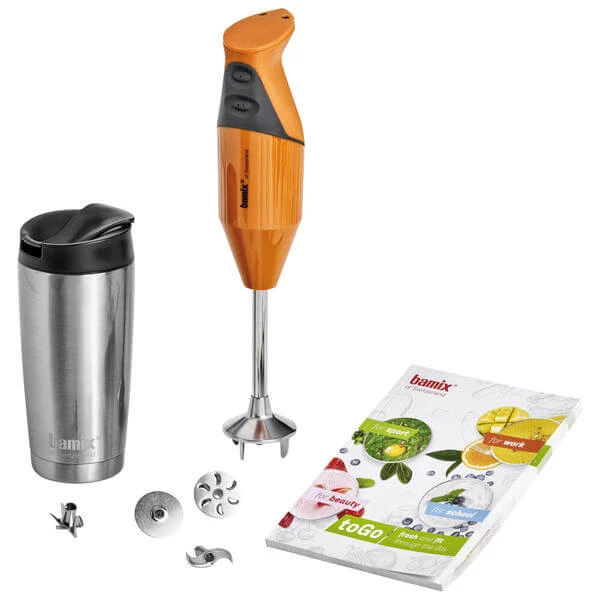 Bamix ToGo 180 W Orange - Mixeur 2 Bamix ToGo 180 W Orange - Mixeur – Image 2