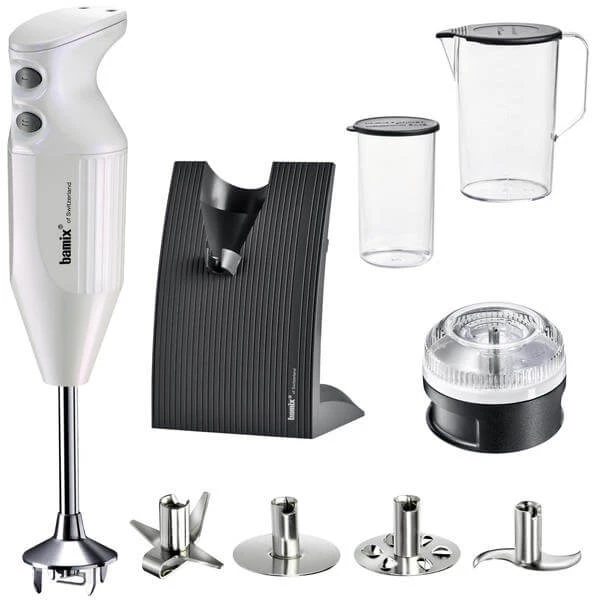 Bamix SwissLine 200W Blanc - Mixeur 1 Bamix SwissLine 200W Blanc - Mixeur