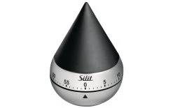 Silit Minuteur De Cuisine Swing Noir/Argenté - Appareils De Cuisine Divers