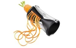 GEFU Coupe-légumes En Spirale Spirelli Acier Inoxydable; Plastique, Noir - Appareils De Cuisine Divers