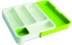 Joseph Joseph Casier à Couverts DrawerStore Vert/Blanc - Appareils De Cuisine Divers