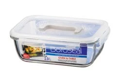 Lock & Lock Récipients à Provisions Boroseal 2.9 L, Transparent - Appareils De Cuisine Divers