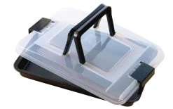 Kaiser Plat à Gratin Angulaire, Noir/Transparent - Appareils De Cuisine Divers