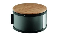 WMF Huche à Pain Avec Planche à Découper Noir - Appareils De Cuisine Divers