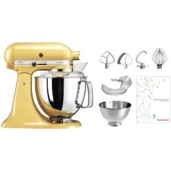 KitchenAid KSM 200 Jaune Pastel Swiss Edition - Robot De Cuisine