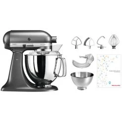 KitchenAid KSM 200 Argent Médaillon Swiss Edition - Robot De Cuisine
