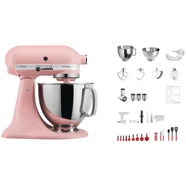 KitchenAid Swiss Anniversary Set KSM200 Rose Sombre - Robot De Cuisine 1 KitchenAid Swiss Anniversary Set KSM200 Rose Sombre - Robot De Cuisine
