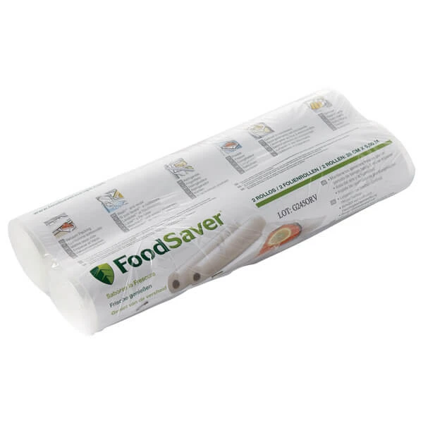 Foodsaver 2 Rouleaux De Sachets 28 Cm X 5.5 M - Accessoires Pour Machine D’emballage Sous Vide 1 Foodsaver 2 Rouleaux De Sachets 28 Cm X 5.5 M - Accessoires Pour Machine D’emballage Sous Vide