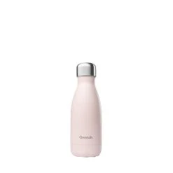 Qwetch Pastel Bouteille Isolée En Acier 260ml Rose Clair - Appareils De Cuisine Divers