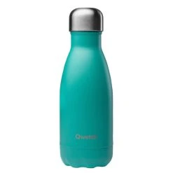 Qwetch Pop Bouteille Isolée En Acier 260ml Turquoise - Appareils De Cuisine Divers