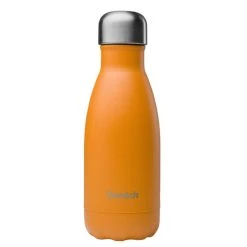 Qwetch Pop Bouteille Isolée En Acier 260ml Orange - Appareils De Cuisine Divers