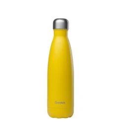 Qwetch Pop Bouteille Isolée En Acier 500ml Jaune - Appareils De Cuisine Divers