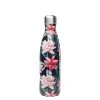 Qwetch Tropical Bouteille Isolée En Acier 500ml Fleurs - Appareils De Cuisine Divers