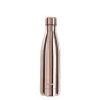 Qwetch Bouteille Métallique Isolée En Acier 500ml Or Rose - Appareils De Cuisine Divers