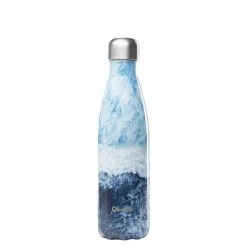 Qwetch Océan Bouteille Isolée En Acier 500ml Bleu - Appareils De Cuisine Divers