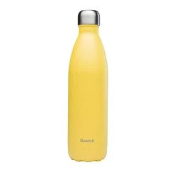 Qwetch Pop Bouteille Isolée En Acier 750ml Jaune - Appareils De Cuisine Divers