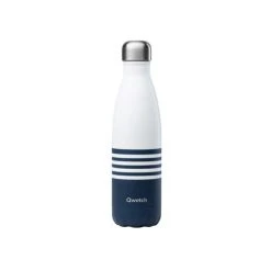 Qwetch Marinière Bouteille Isolée En Acier 500ml Bleu - Appareils De Cuisine Divers