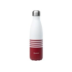 Qwetch Marinière Bouteille Isolée En Acier 500ml Rouge - Appareils De Cuisine Divers