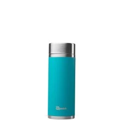 Qwetch Originals Bouteille De Thé En Acier 400ml Turquoise - Appareils De Cuisine Divers