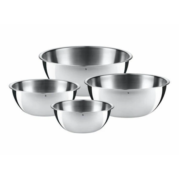 WMF Set De Saladiers De Cuisine 4 Pièces Acier Inoxydable - Accessoires Pour Robots De Cuisine 1 WMF Set De Saladiers De Cuisine 4 Pièces Acier Inoxydable - Accessoires Pour Robots De Cuisine