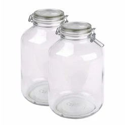Maeser Gothika Bocaux à Conserves Set De 2 à 4,8 L - Appareils De Cuisine Divers