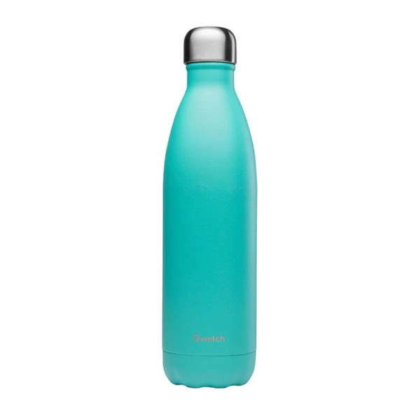 Qwetch Pop Bouteille Isolée En Acier 750ml Turquoise - Appareils De Cuisine Divers 1 Qwetch Pop Bouteille Isolée En Acier 750ml Turquoise - Appareils De Cuisine Divers